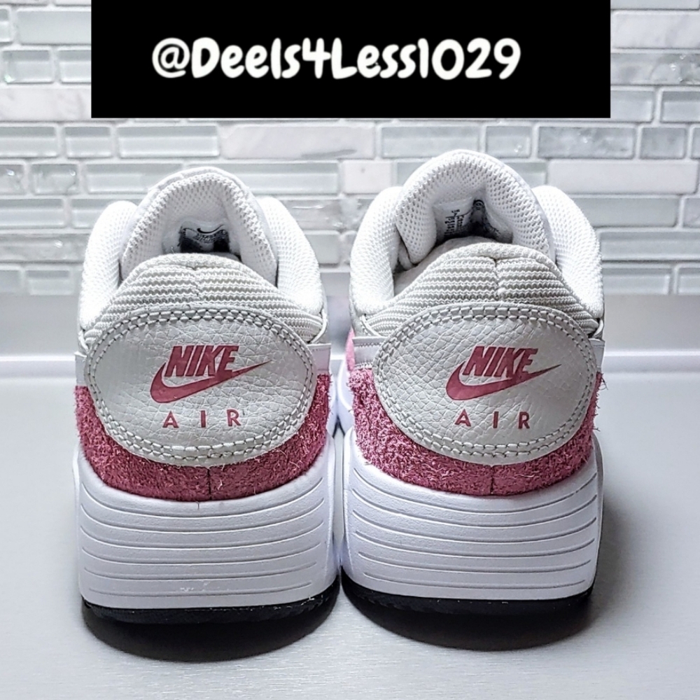 Nike Air Max SC Running Womens White Platinum Tint Elemental Pink - Picture 4 of 6
